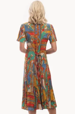 Dresses^Orientique Kinsale Godet Sleeve Dress Multi
