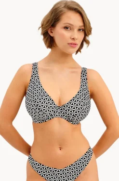 Bikini Tops^Freya Koh Tao H Cup High Apex Bra Black
