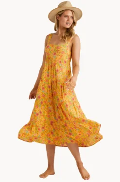 Dresses^Billabong La Plage Shine On Dress Banana
