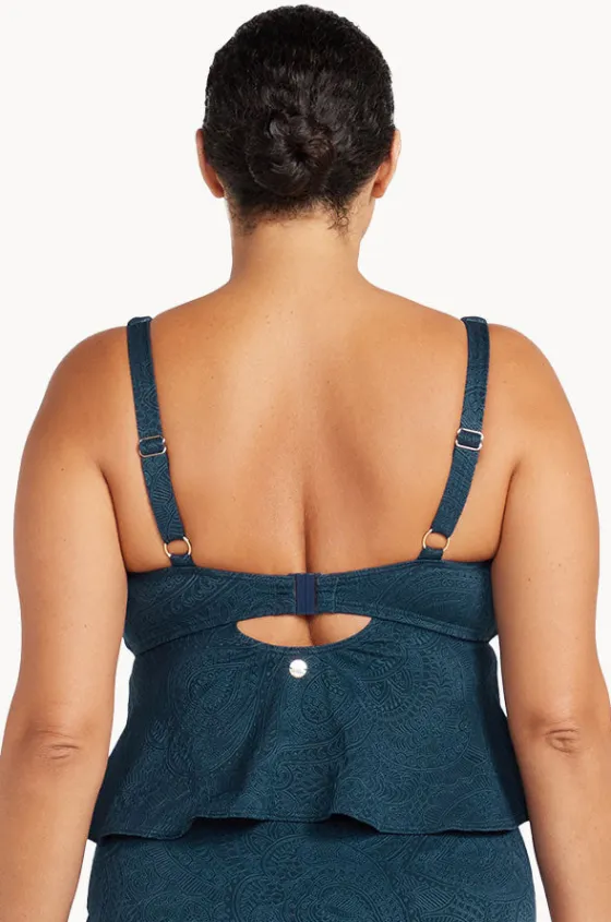 Bikini Tops^Artesands La Traviata Chagall Midriff Bra Navy