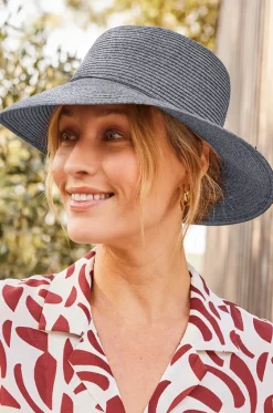 Headwear^Cancer Council Australia Lacey Bucket Hat Blue