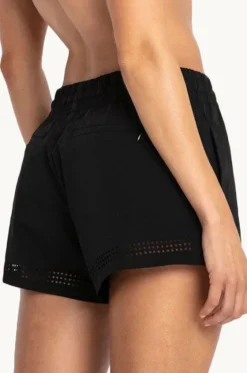 Boardshorts^Sunseeker Laser Cut Boardshort BLACK