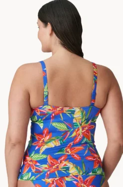 Tankini Tops^Prima Donna Latakia G Cup Tankini Separate Blue/Multi