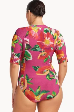 Rashies & Sunsuits^Artesands Le Recife Seurat Sunsuit Pink