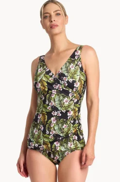 One Pieces^Poolproof Leafique Sheath One Piece Black