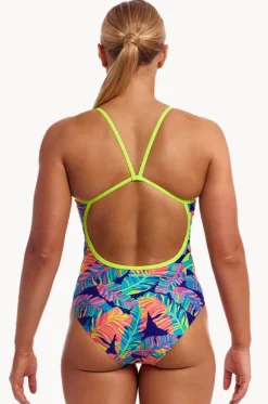 One Pieces^Funkita Leaving Today Single Strap One Piece Navy/multi