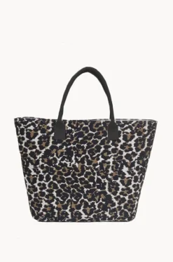 Beach Bags|Bags^Cherry Red Leopard Beach Bag Animal
