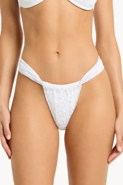 Bottoms^Bond-eye Leopard Georgia Brief WHITE