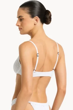 Bikini Tops^Bond-eye Leopard Nora Balconette WHITE