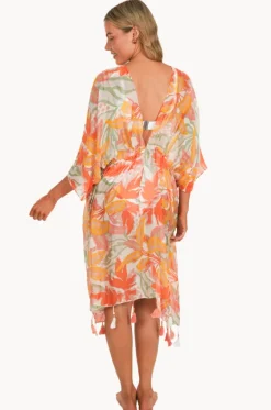 Dresses^Pool To Party Leopard Palms Isle Dress Sunshine