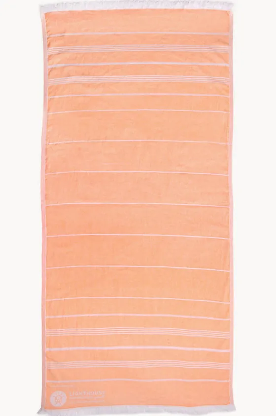 Travel|Towels^Havlu Lighthouse Foundation Turkish Towel Melon