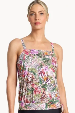 Tankini Tops^Jantzen Lilymaze Blouson Tankini Separate Skin