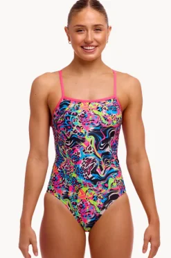 One Pieces^Funkita Lolly Leopard Single Strap One Piece Multi