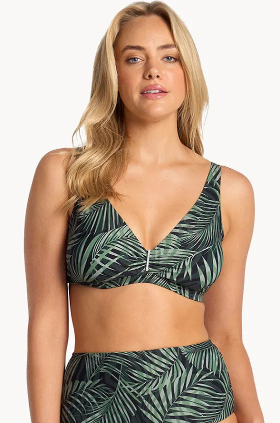 Bikini Tops^Sunseeker Lombok E/F Cup Minimiser Bra Black