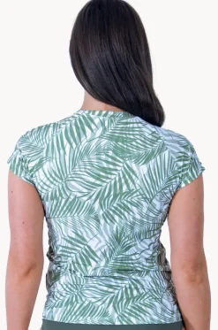 Rashies & Sunsuits^Sunseeker Lombok Short Sleeve Suntop White