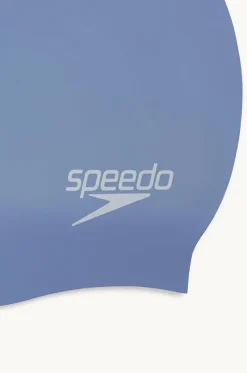 Swim Caps^Speedo Long Hair Cap Blue Slate