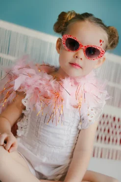 Sunglasses^Frankie Ray Lulu Heart Sunnies Pink