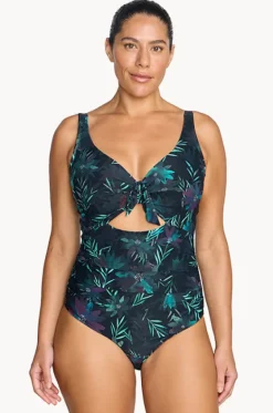One Pieces^Artesands Lunafleur Cezanne D/DD Cup One Piece Navy