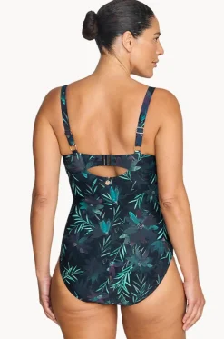 One Pieces^Artesands Lunafleur Cezanne D/DD Cup One Piece Navy