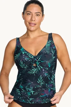 Tankini Tops^Artesands Lunafleur Cezanne D/DD Cup Tankini Separate Navy