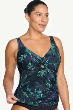 Tankini Tops^Artesands Lunafleur Cezanne D/DD Cup Tankini Separate Navy