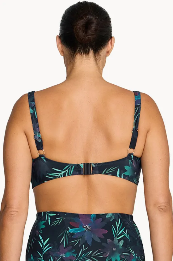 Bikini Tops^Artesands Lunafleur Delcroix Cross Front Bra Navy