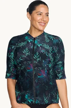 Rashies & Sunsuits^Artesands Lunafleur Seurat Suntop Navy