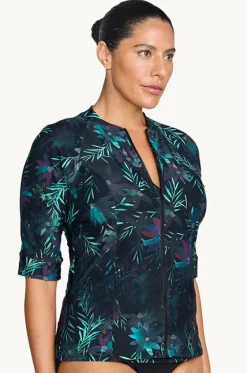 Rashies & Sunsuits^Artesands Lunafleur Seurat Suntop Navy