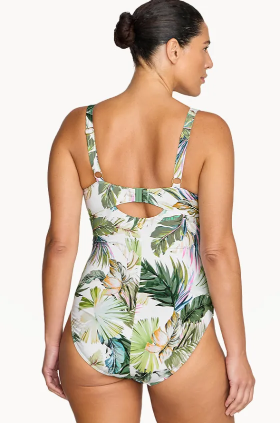 One Pieces^Artesands Lushara Cezanne D/DD Cup One Piece White