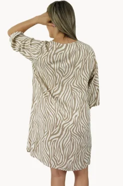 Overswim^Sundrenched Madagascar Tunic Taupe