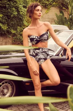 Bikini Tops^Sunseeker Mae D/DD Cup Wrap Bandeau Black