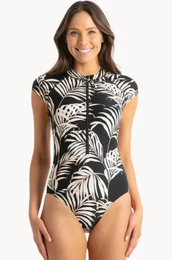 Rashies & Sunsuits^Sunseeker Mae Ocean Sport Sunsuit Black