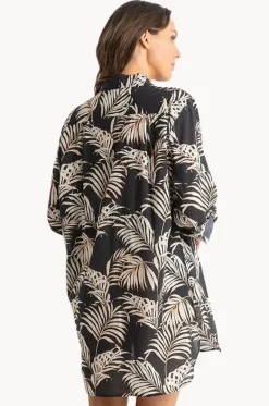 Overswim^Sunseeker Mae Painters Shirt Black