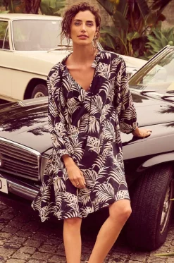 Overswim^Sunseeker Mae Painters Shirt Black