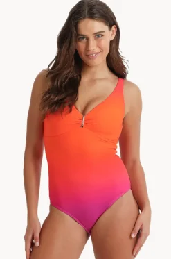 One Pieces^Sunseeker Majestic E/F Cup One Piece Pink