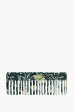 Home & Body^Annabel Trends Malachite Hair Comb Green