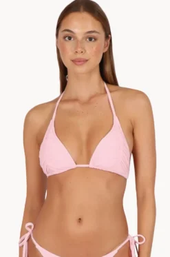 Bikini Tops^Baku Malibu Ruched Slide Tri Blush