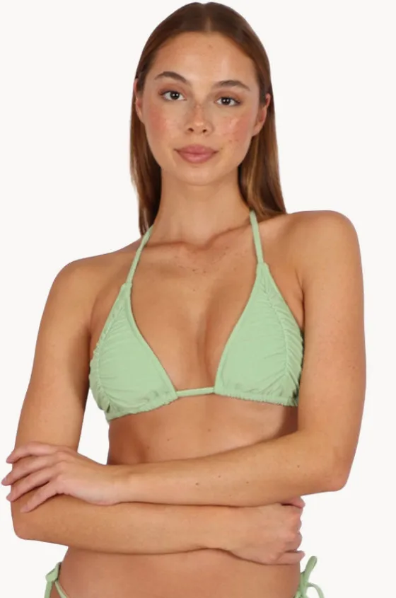 Bikini Tops^Baku Malibu Ruched Slide Tri Apple