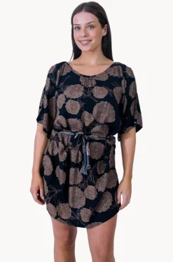 Dresses^Sundrenched Marigold Hayman Dress BLACK