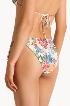 Bottoms^Monte u0026 Lou Marisol Tie Side Pant Blue/Natural