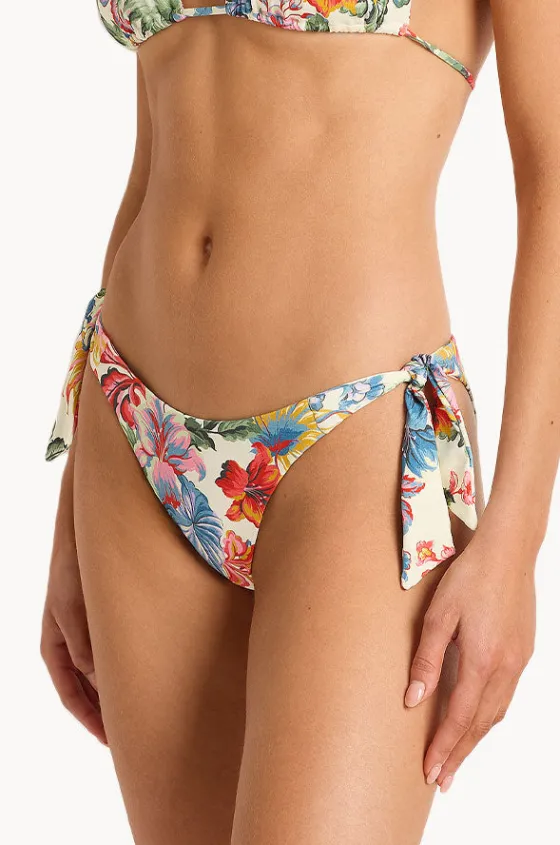 Bottoms^Monte u0026 Lou Marisol Tie Side Pant Blue/Natural