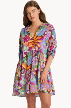 Dresses^Monte u0026 Lou Marnie Tiered Mini Dress Multi