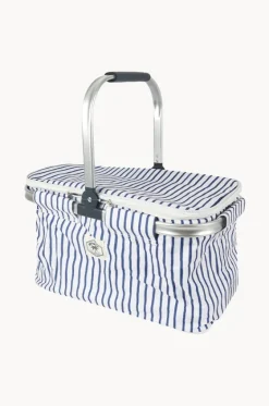 Cooler Bags|Picnic Vibes^Good Vibes Mediterranean Market Cooler Bag White/blue