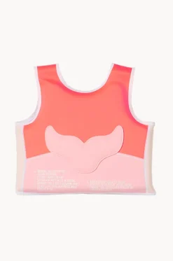 Floaties & Swim Aids|Floaties & Swim Aids^Sunny Life Melody The Mermaid Swim Vest 1-2 Years Neon Pink