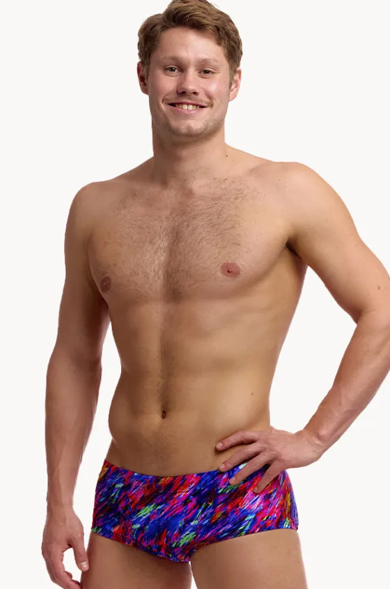 Trunks^Funky Trunks Mens Big Bang Trunk Multi