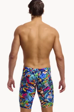 Jammers^Funky Trunks Mens Birdie Wordie Jammer Navy/multi