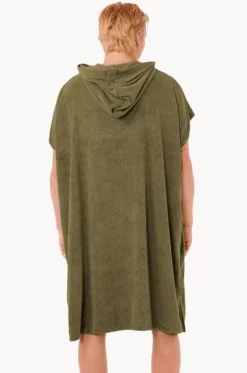 Towel Robes & Ponchos|Towel Robes & Ponchos^Rip Curl Mens Brand Hooded Towel Olive