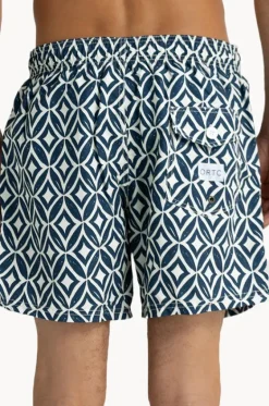 Boardshorts^Ortc Mens Cable Boardshort Navy