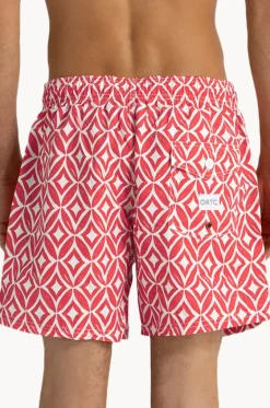 Boardshorts^Ortc Mens Cable Boardshort Red