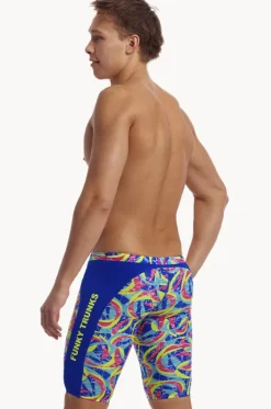 Jammers^Funky Trunks Mens Choppy Waters Jammer Blue/multi